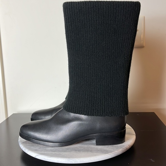 Reed Evins fold over knit calf boots 2010 - Picture 2 of 10